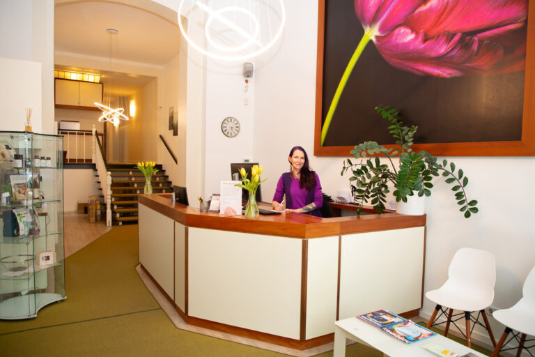 empfang praxis hands on health